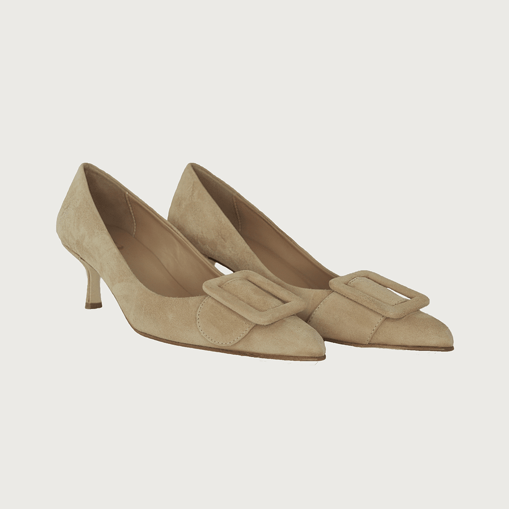 MILK CAMEL SUEDE Heels andreacarrano 