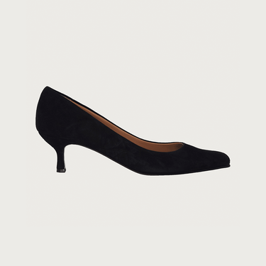 MILK DECOLTE BLACK SUEDE Heels andreacarrano 