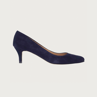 MILK DECOLTE NAVY SUEDE Heels andreacarrano 