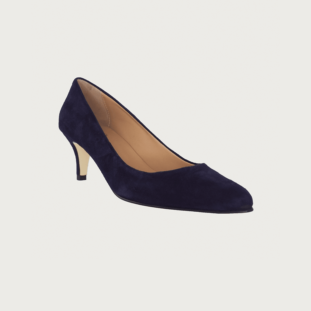 MILK DECOLTE NAVY SUEDE Heels andreacarrano 