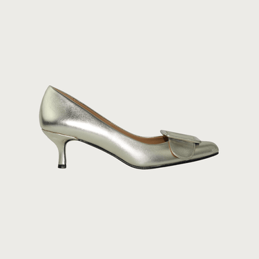 MILK GOLD LEATHER Heels andreacarrano 