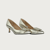 MILK GOLD LEATHER Heels andreacarrano 