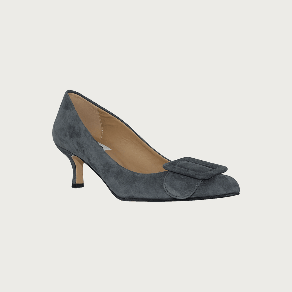 MILK GREY SUEDE Heels andreacarrano 