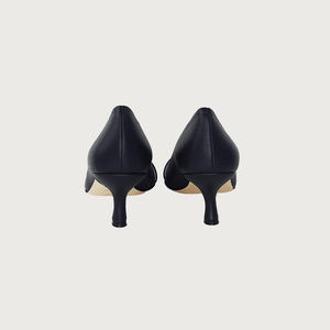 MILK NAVY LEATHER Heels andreacarrano 