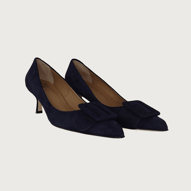 MILK NAVY SUEDE Heels andreacarrano 