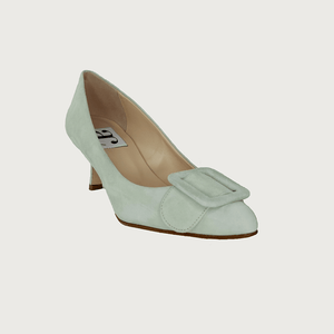 MILK PISTACHIO SUEDE Heels andreacarrano 