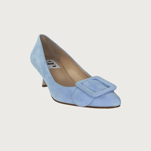 MILK SKY BLUE SUEDE Heels andreacarrano 