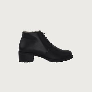 PELLICCIA BLACK LEATHER boots andreacarrano 