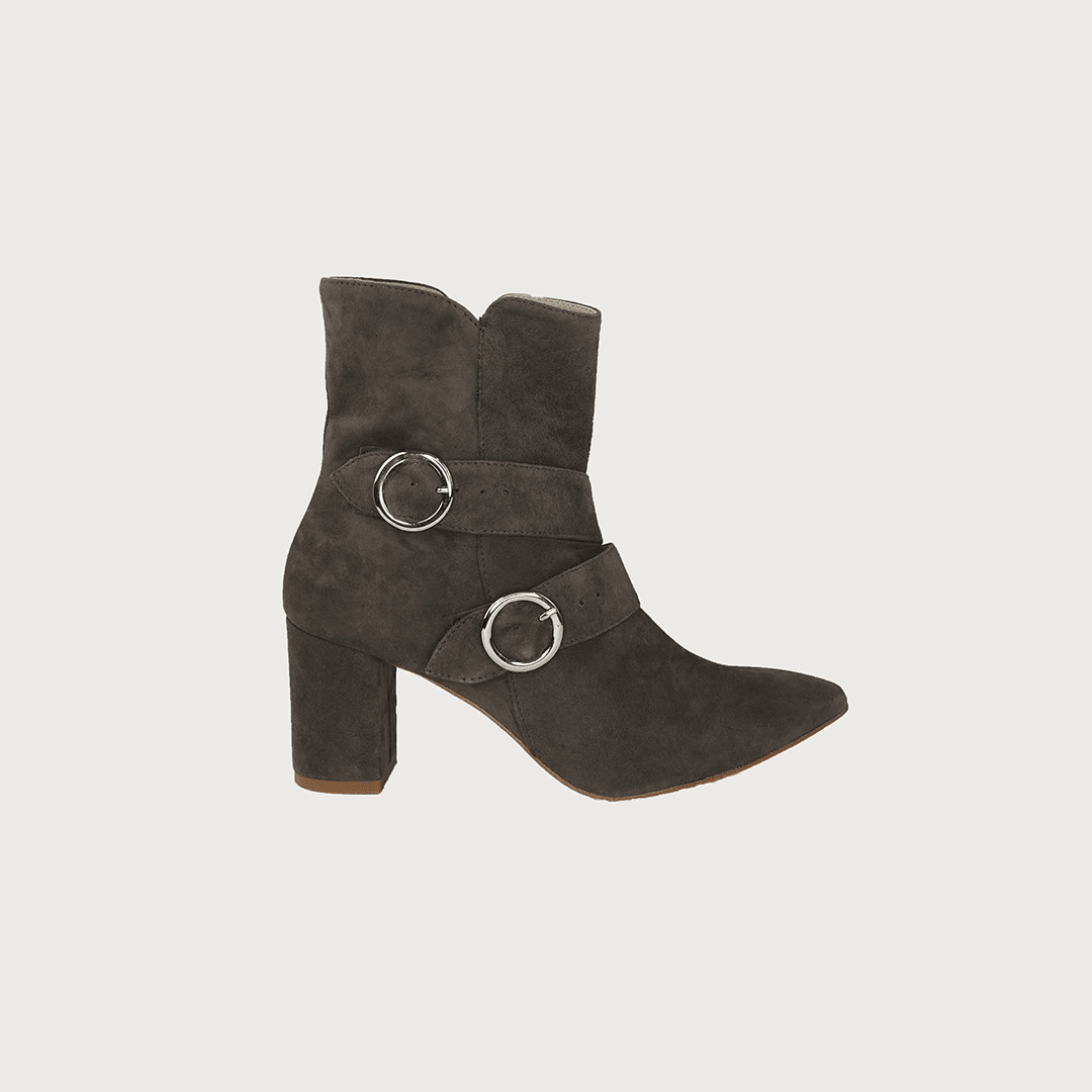 RONDA TAUPE SUEDE boots andreacarrano 