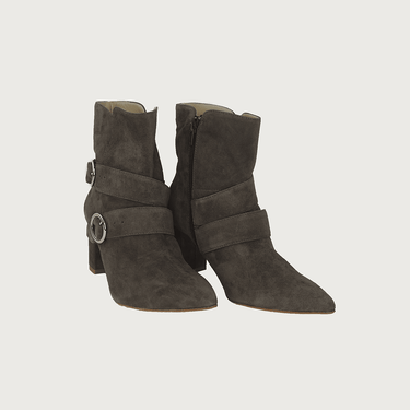 RONDA TAUPE SUEDE boots andreacarrano 