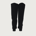TUBO BLACK SUEDE boots andreacarrano 