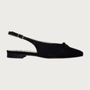 VENERE FLAT BLACK SUEDE andreacarrano 