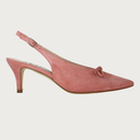 VENERE KITTEN HEEL BLUSH SUEDE Heels andreacarrano 
