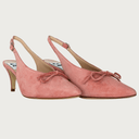 VENERE KITTEN HEEL BLUSH SUEDE Heels andreacarrano 