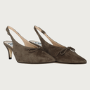 VENERE KITTEN TAUPE SUEDE Heels andreacarrano 