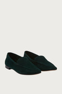 Mare Forest Green moccasins Andrea Carrano 