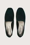 Mare Forest Green moccasins Andrea Carrano 