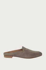 Zaza Taupe Suede mule Andrea Carrano 