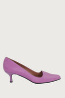 AMINA LAVENDER LEATHER Heels andreacarrano 