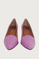AMINA LAVENDER LEATHER Heels andreacarrano 