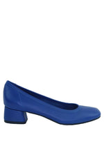 Elena Blue Leather Heels andreacarrano 