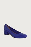 Elena Cobalt Blue Leather Heels andreacarrano 