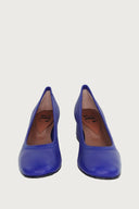 Elena Cobalt Blue Leather Heels andreacarrano 