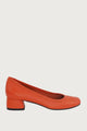 Elena Orange Leather