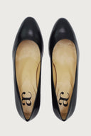 Pretty Black Leather Heels andreacarrano 