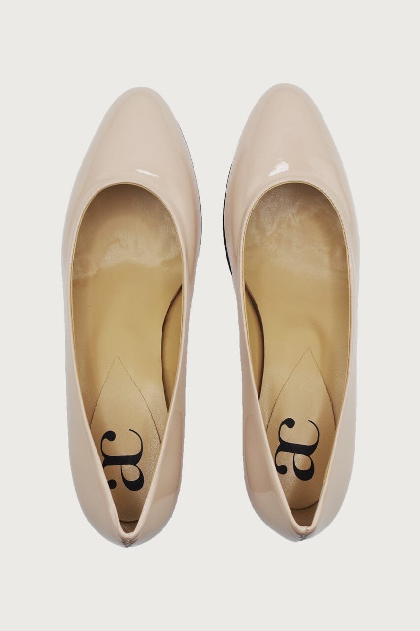 Pretty Nude Patent Heels andreacarrano 