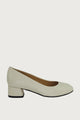 Pretty Off-White Leather
