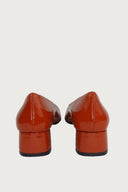 Pretty Orange-Red Patent Heels andreacarrano 