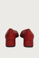 Pretty Red Leather Heels andreacarrano 