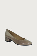 Pretty Taupe Leather Heels andreacarrano 