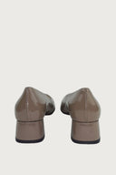 Pretty Taupe Patent Heels andreacarrano 
