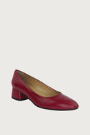 Pretty Wine Leather Heels andreacarrano 
