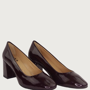 Serena Bordeaux Patent Heels andreacarrano 