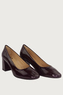 Serena Bordeaux Patent Heels andreacarrano 