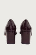 Serena Bordeaux Patent Heels andreacarrano 