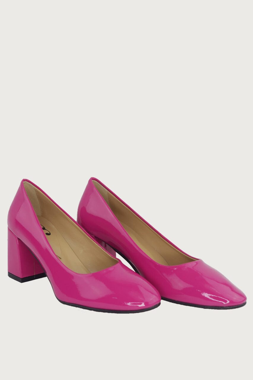 Serena Fuchsia Patent Heels andreacarrano 