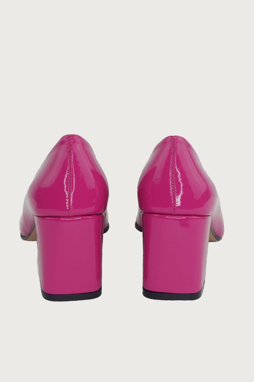 Serena Fuchsia Patent Heels andreacarrano 