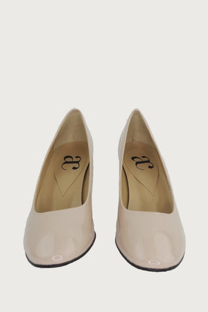 Serena Nude Patent Heels andreacarrano 